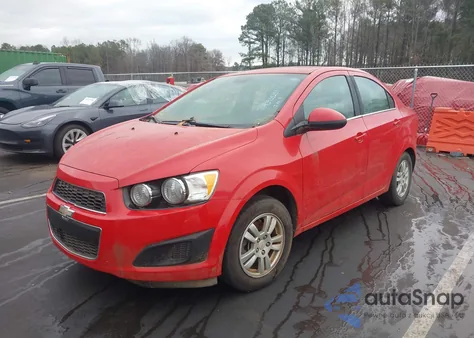 2012 Chevrolet Sonic 2Lt из США, поврежденный, VIN 1G1JC5SHXC4105159